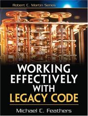 Working Effectively with Legacy Code cover